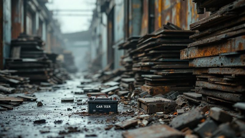 Les 7 meilleurs ferrailleurs pour le prix de la batterie au kilo en France